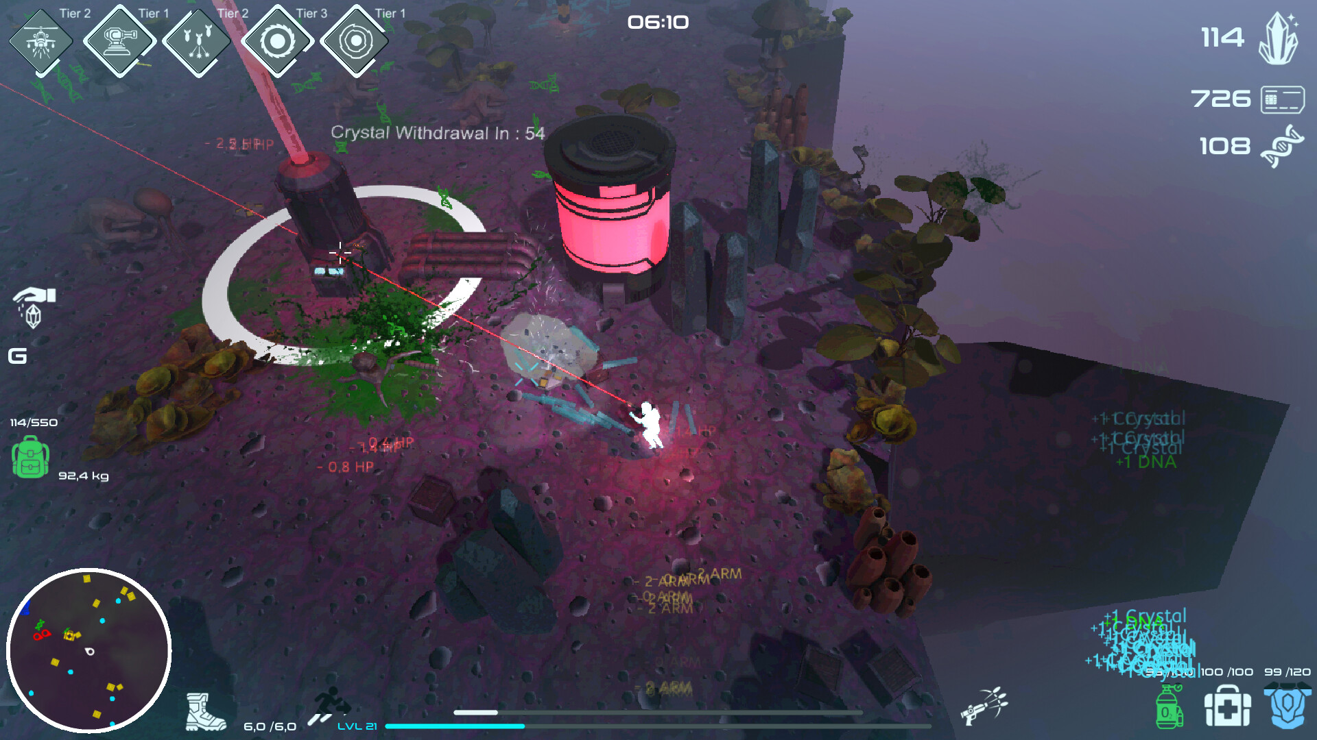 Crystal Harvest: Apex Operator Screenshot 0
