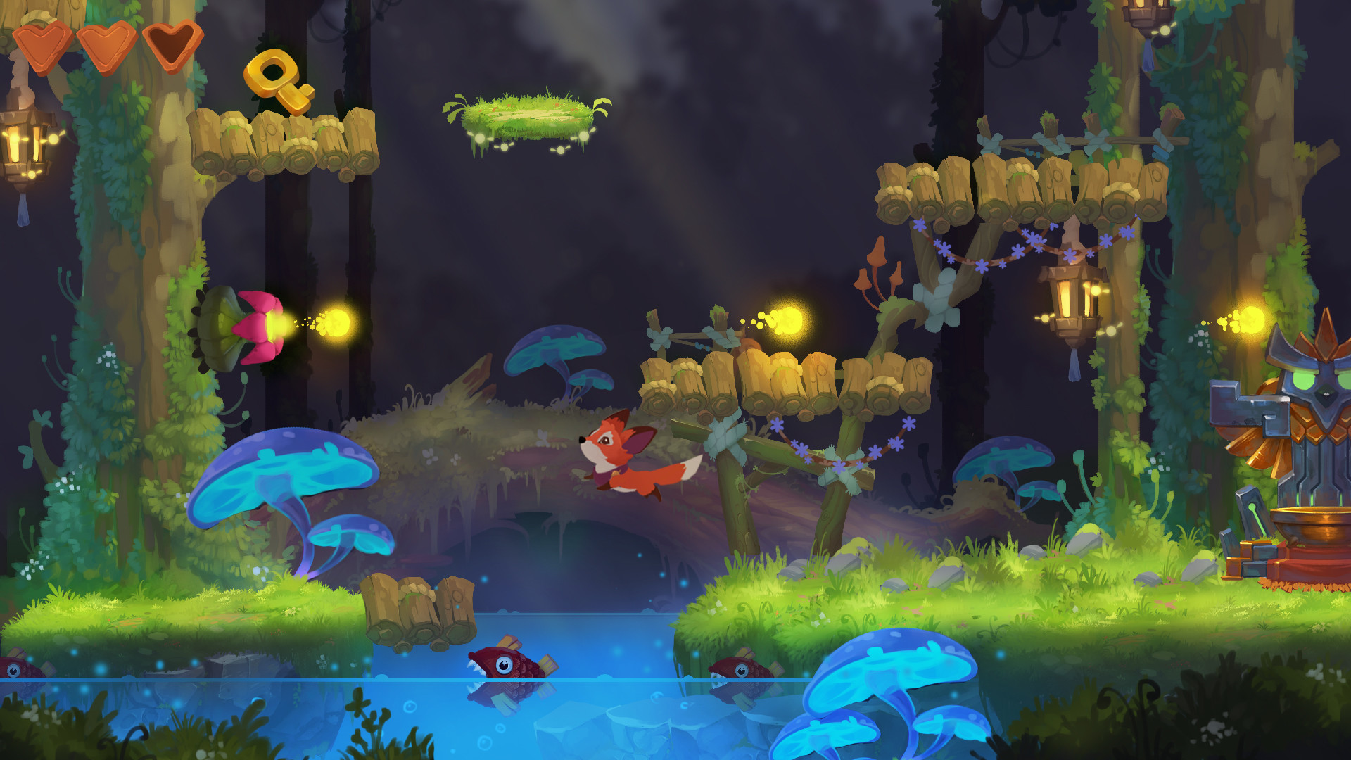 Potata: Foxy Tale Screenshot 1