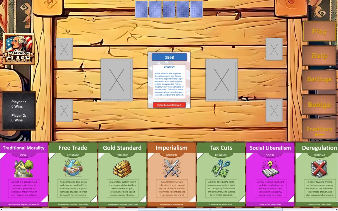 Campaign Clash: The U.S. History Card Game Screenshot 4