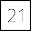 Level 21 icon