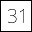 Level 31 icon
