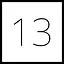 Level 13 icon
