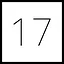 Level 17 icon