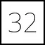 Level 32 icon