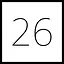 Level 26 icon