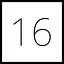 Level 16 icon