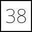 Level 38 icon