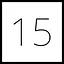 Level 15 icon