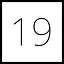 Level 19 icon