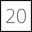Level 20 icon