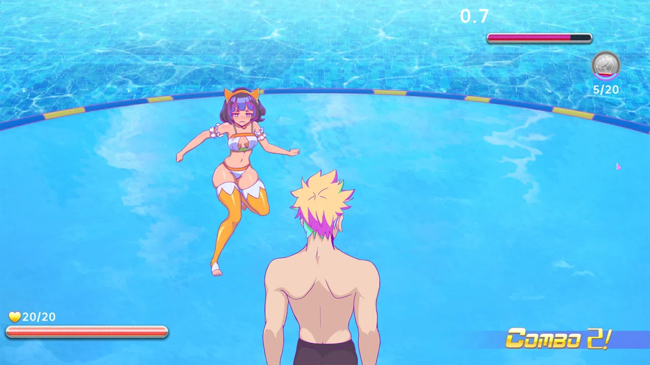 Swimsuit Girl: Battle to Avoid Screenshot 1