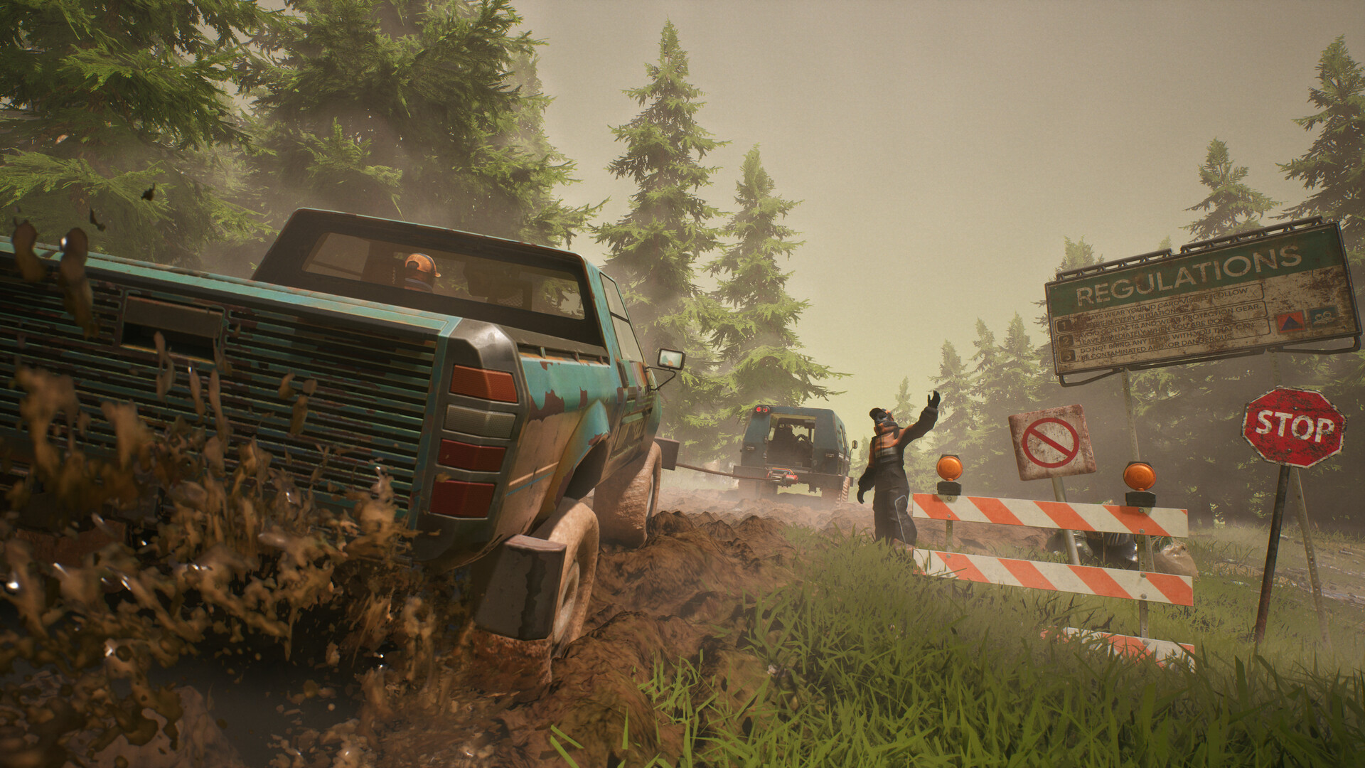 PACS - Post Apocalypse Courier Service: Co-op Delivery Simulator Screenshot 0