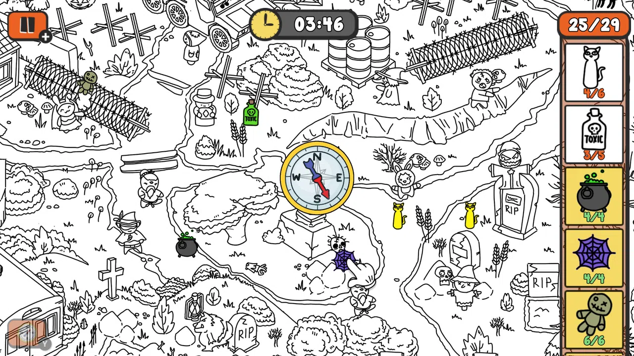 Doodle Hunt: Halloween Rush Screenshot 3
