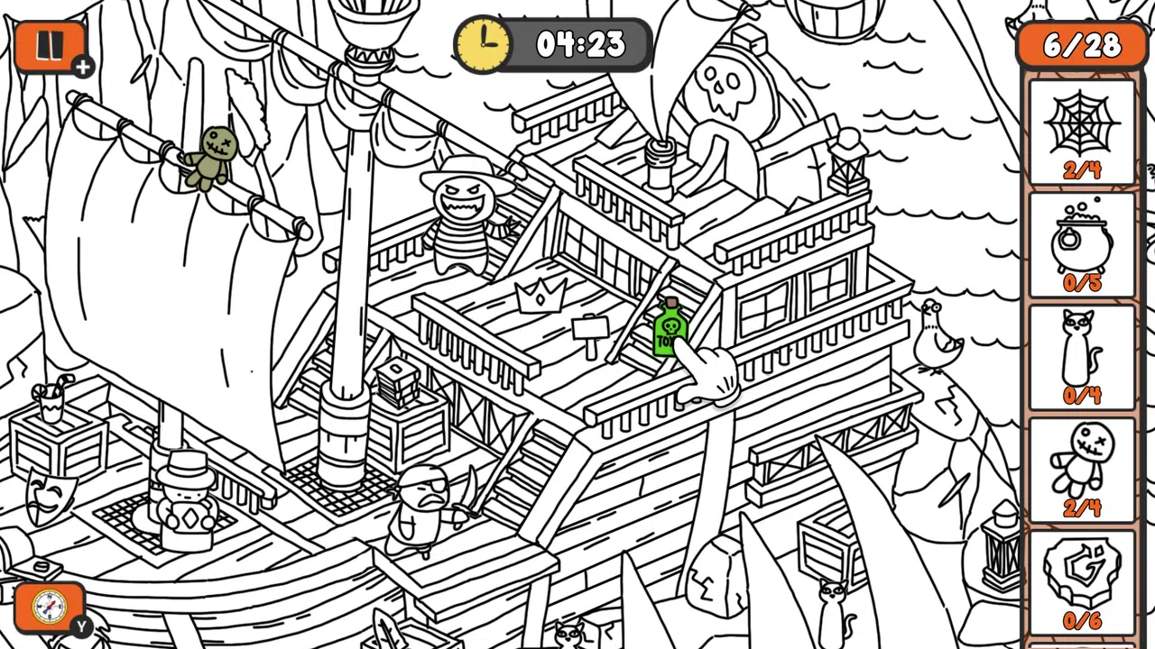 Doodle Hunt: Halloween Rush Screenshot 2