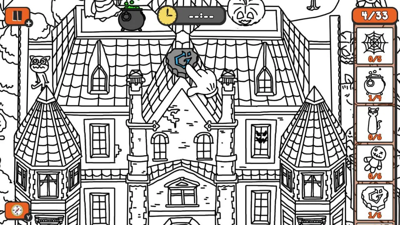 Doodle Hunt: Halloween Rush Screenshot 1