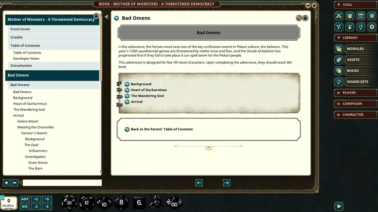 Fantasy Grounds - A Threatened Democracy Screenshot 1
