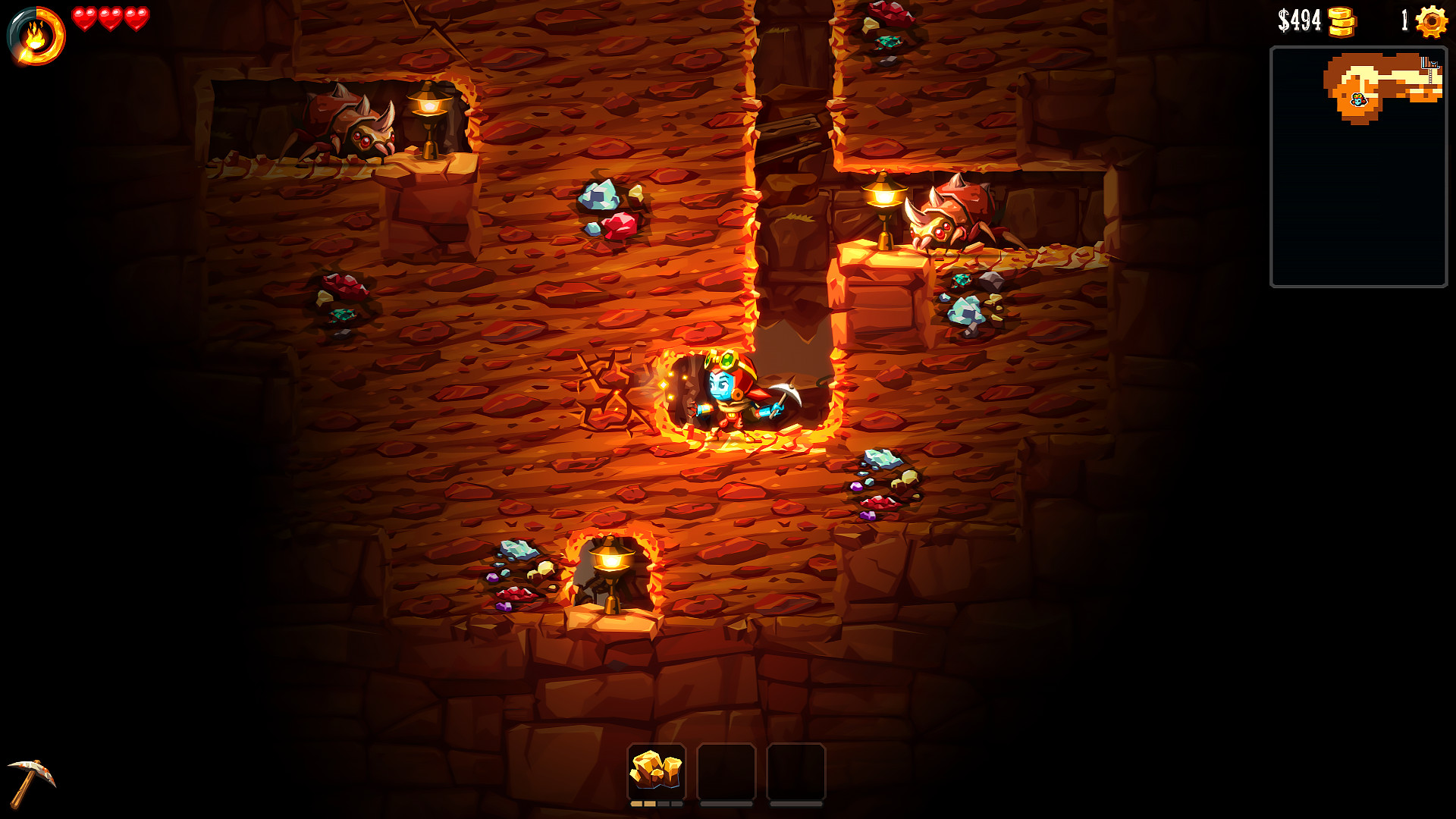 SteamWorld Dig 2 Screenshot 1