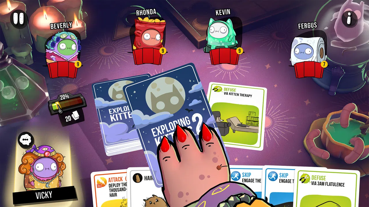 Exploding Kittens® 2: Mystic Mayhem Pack Screenshot 1