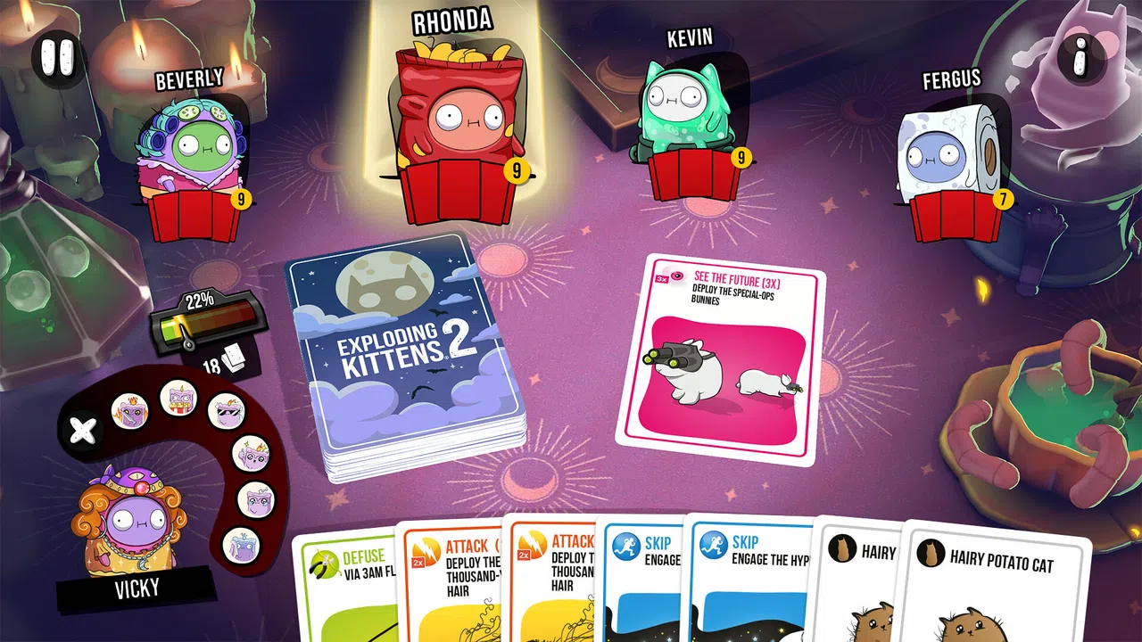 Exploding Kittens® 2: Mystic Mayhem Pack Screenshot 3