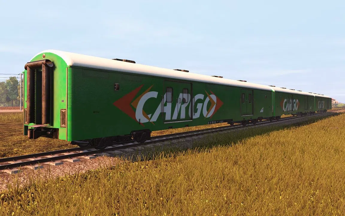Trainz 2022 DLC - B08 Baggage Car Screenshot 1
