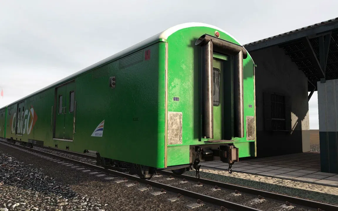 Trainz 2022 DLC - B08 Baggage Car Screenshot 5
