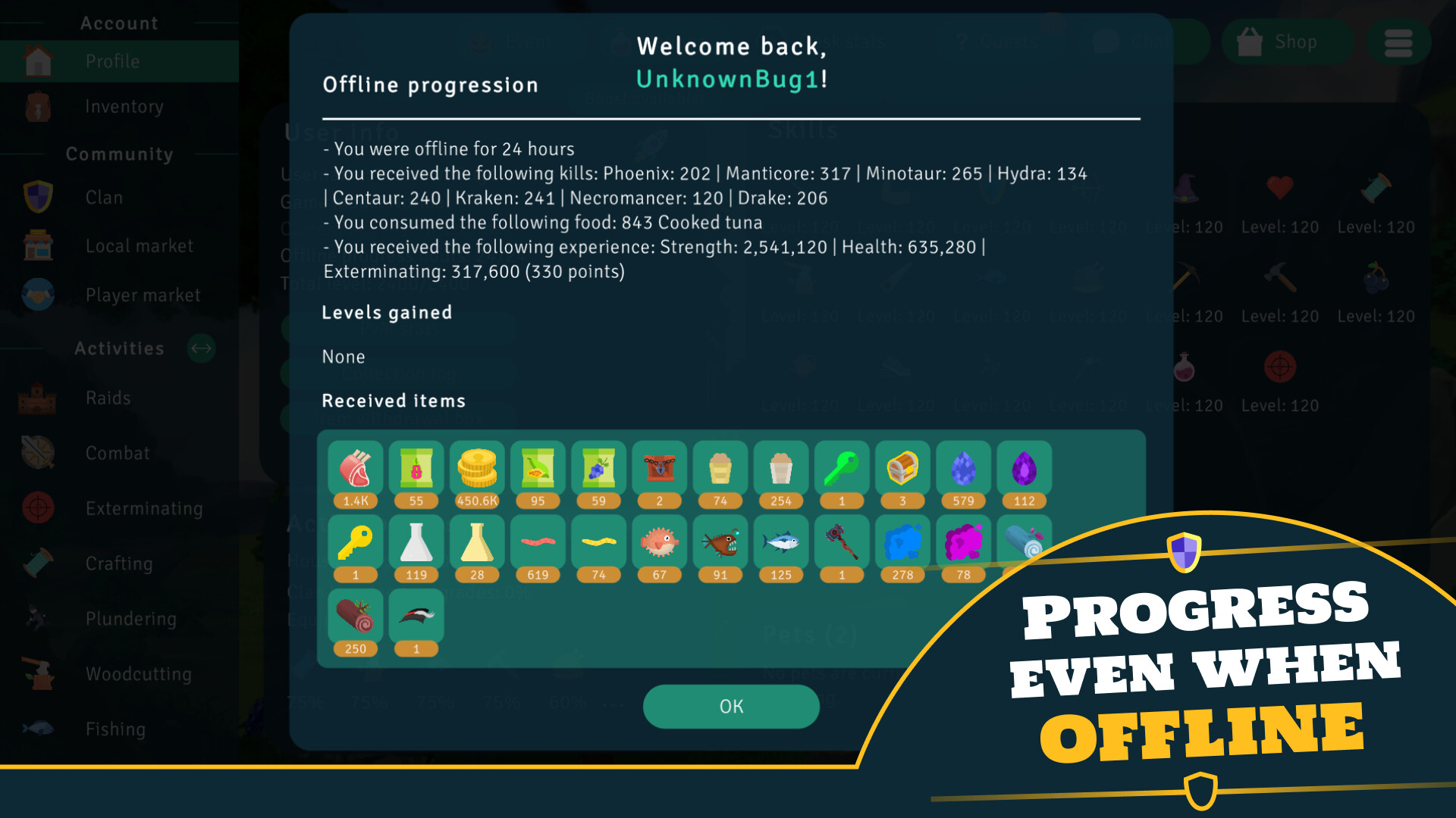 Idle Clans Screenshot 1