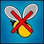 Can't be uncheered with a balloon icon