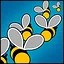 Place 50 bees icon