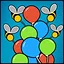 Place 1000 objects icon