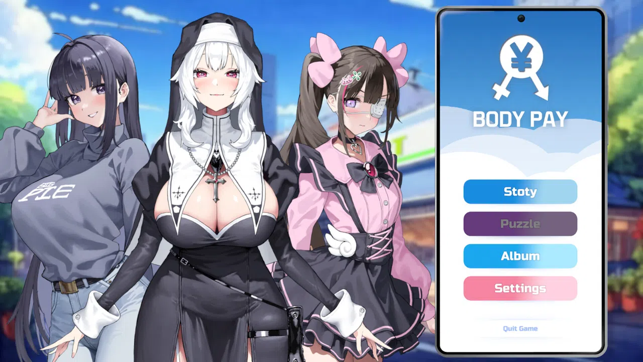 Body Pay "OMG! The girl with the big titties is too hitting on me!" Screenshot 3