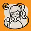  乔七七HE icon