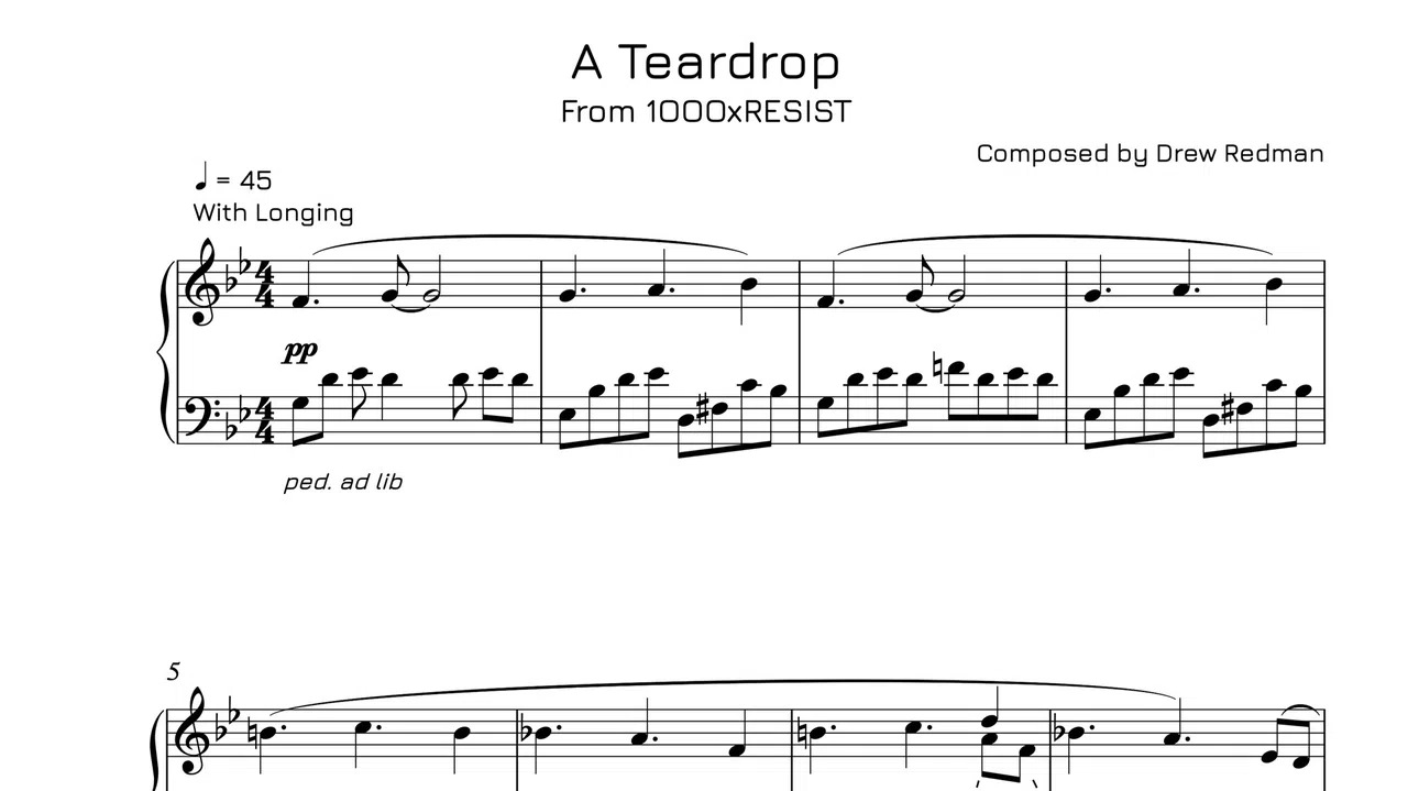 1000xRESIST - Piano Book Vol.1 Screenshot 0
