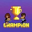 Super Cafe Tycoon the champion icon