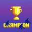 Crazy Hockey the champion icon