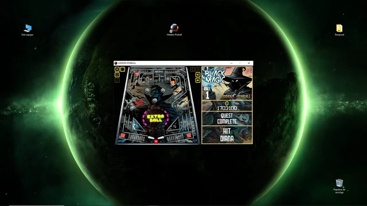 Hidden Pinball Screenshot 1