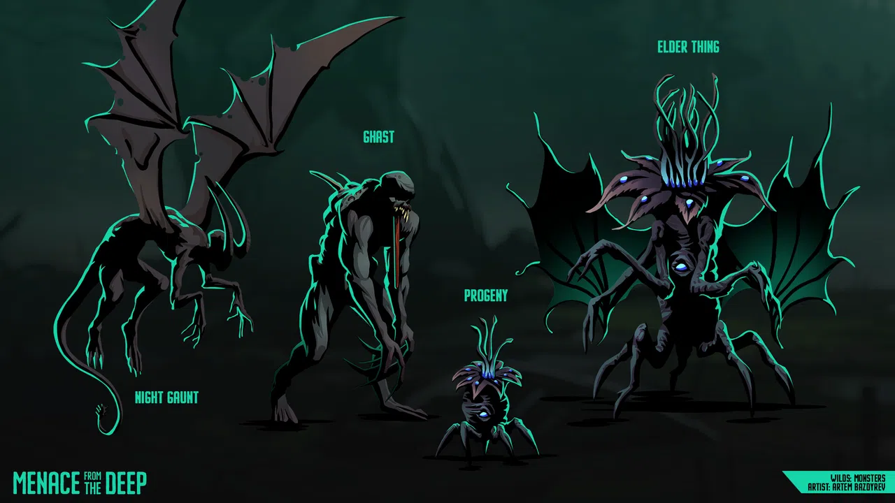 Menace from the Deep - Digital Artbook Screenshot 0