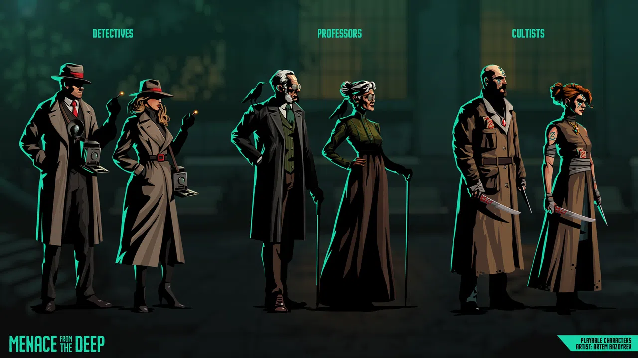 Menace from the Deep - Digital Artbook Screenshot 4