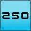 250 levels finished icon