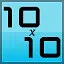 10X10 finished icon