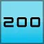 200 levels finished icon