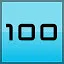 100 levels finished icon