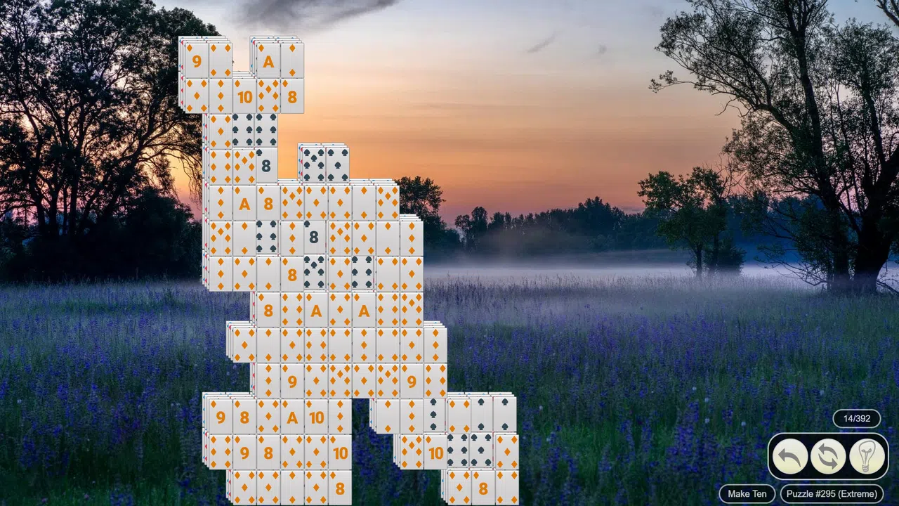Solitaire Flowerscapes Demo Screenshot 4