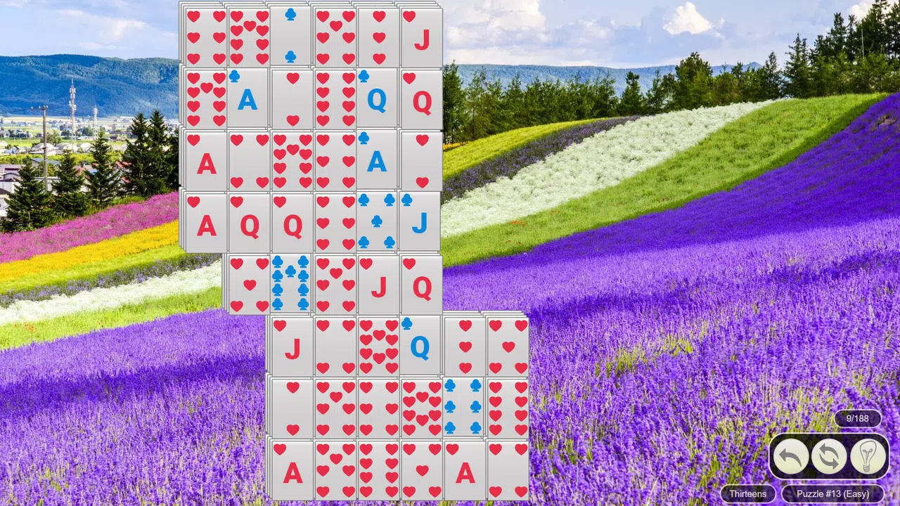 Solitaire Flowerscapes Demo Screenshot 1
