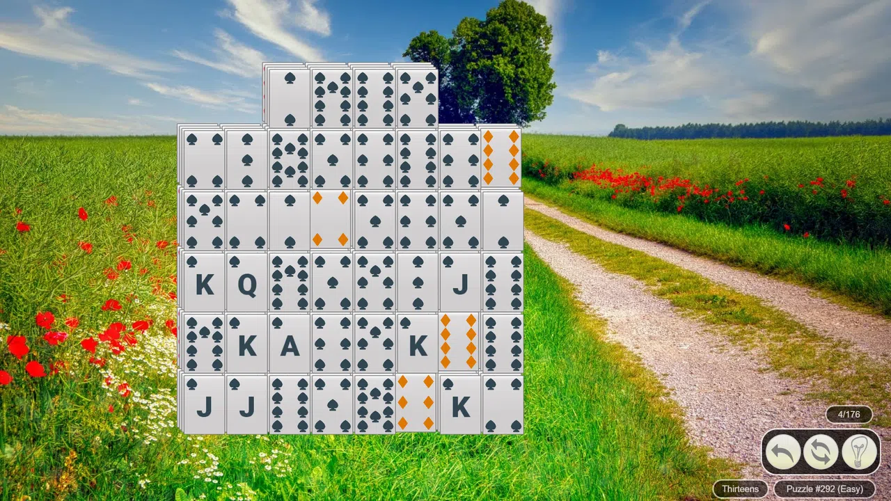 Solitaire Flowerscapes Demo Screenshot 0