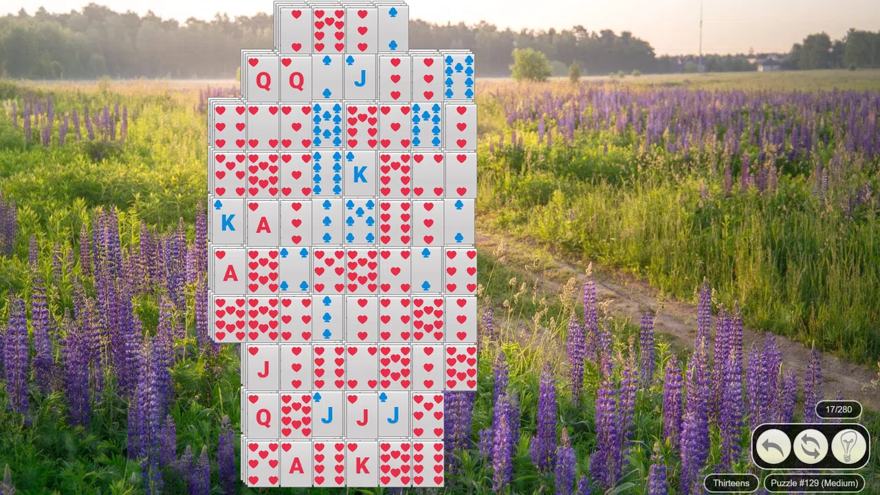 Solitaire Flowerscapes Demo Screenshot 3