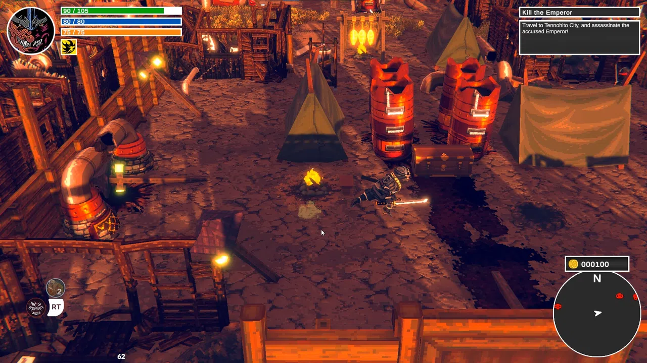 Steampunk Shinobi Screenshot 1