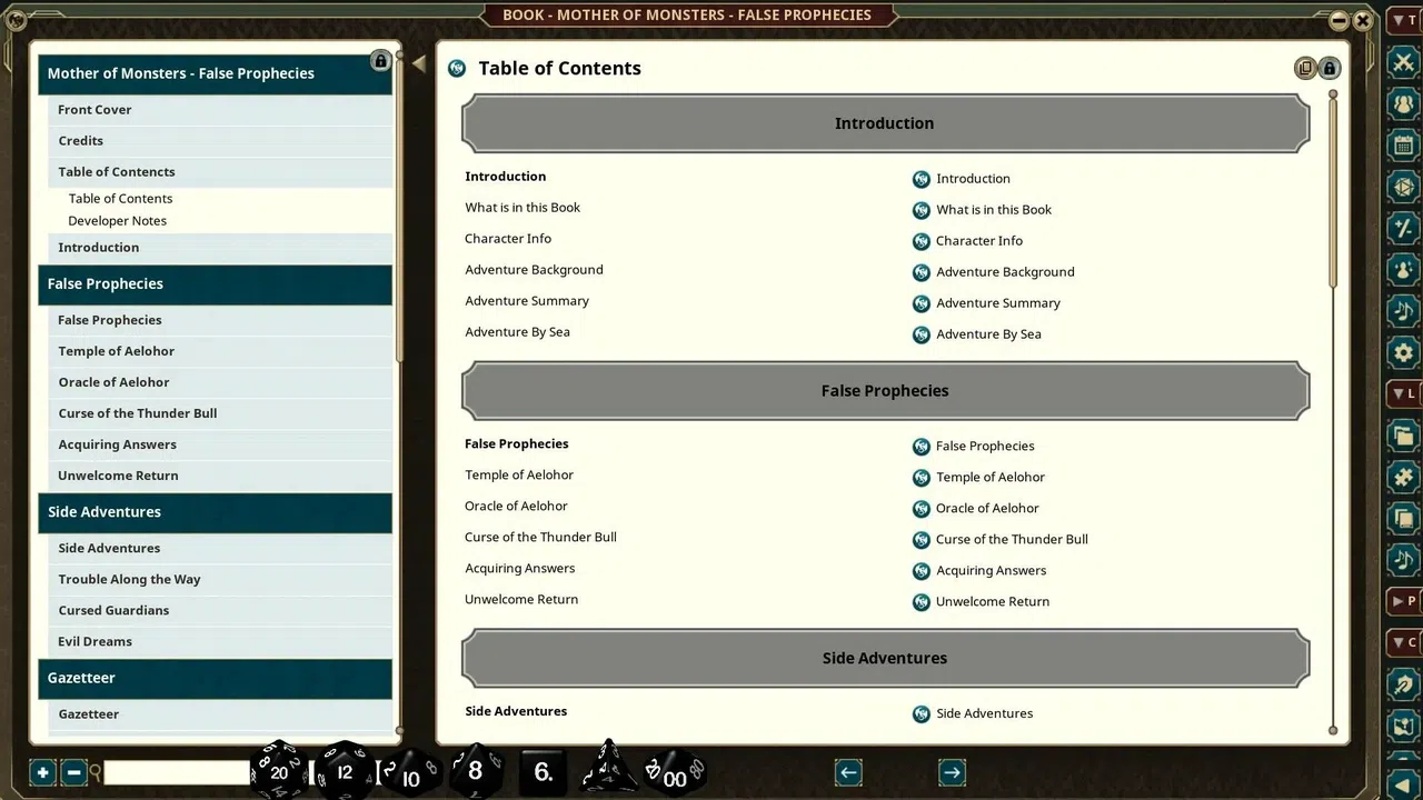 Fantasy Grounds - False Prophecies Screenshot 0