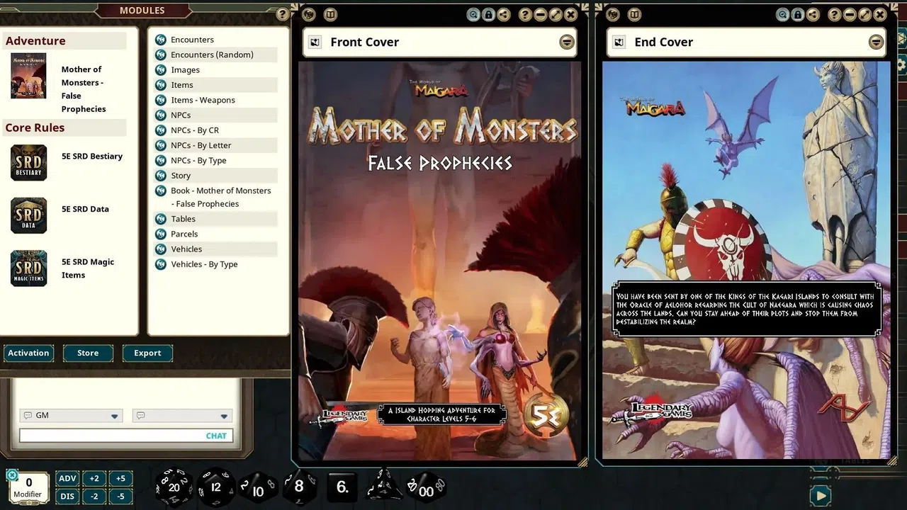 Fantasy Grounds - False Prophecies Screenshot 4