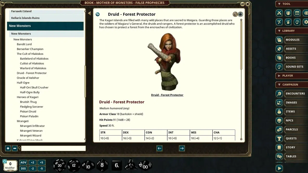 Fantasy Grounds - False Prophecies Screenshot 2