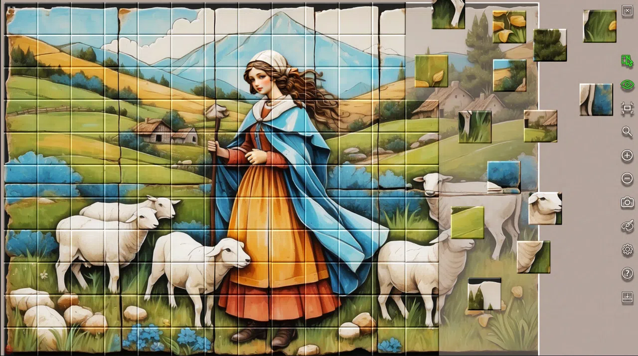 Master of Pieces © Jigsaw Puzzle DLC - Ceramic Mosaic Screenshot 1